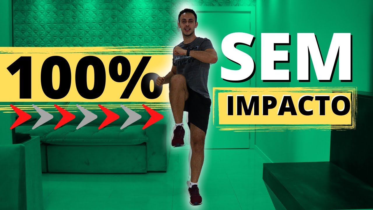 TREINO SEM IMPACTO COMPLETO - exercícios sem impacto perfeito para quem quer resultado💪
