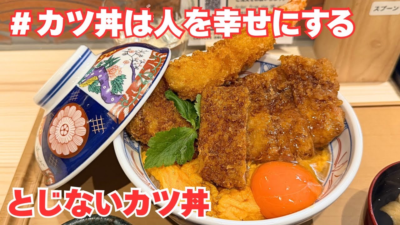 [銀座]＃カツ丼は人を幸せにする　とじないカツ丼