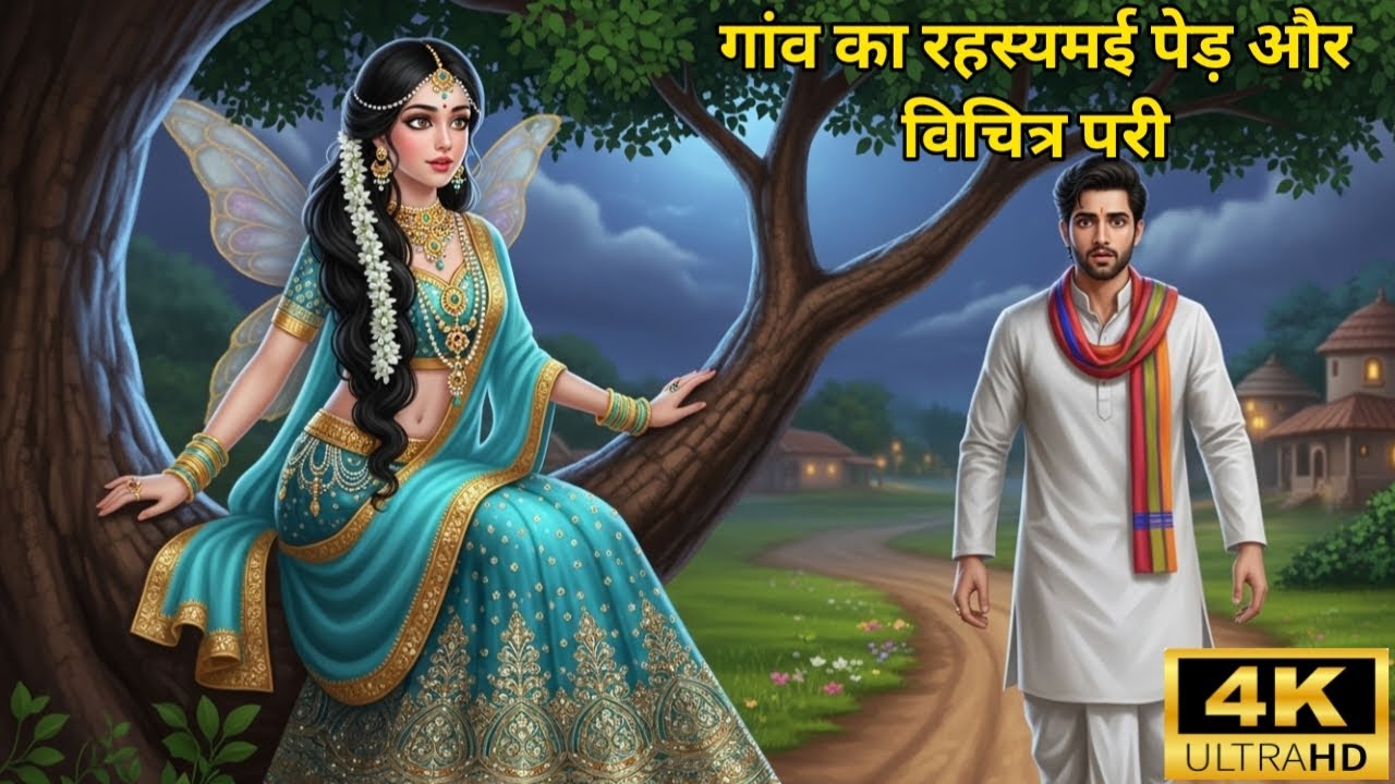 गांव का रहस्यमई पेड़ और विचित्र परी || mysterious tree and fairy #hindistories