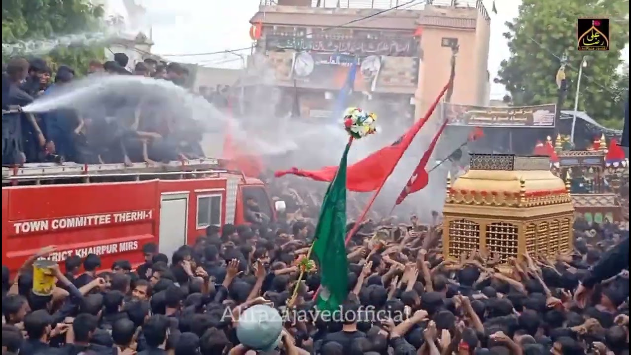 25 Muharam Shahdat Imam Sajjad as At Khairpur Buberlo Sindh 2024🙏🏻Alirazajavedofficial720P HD