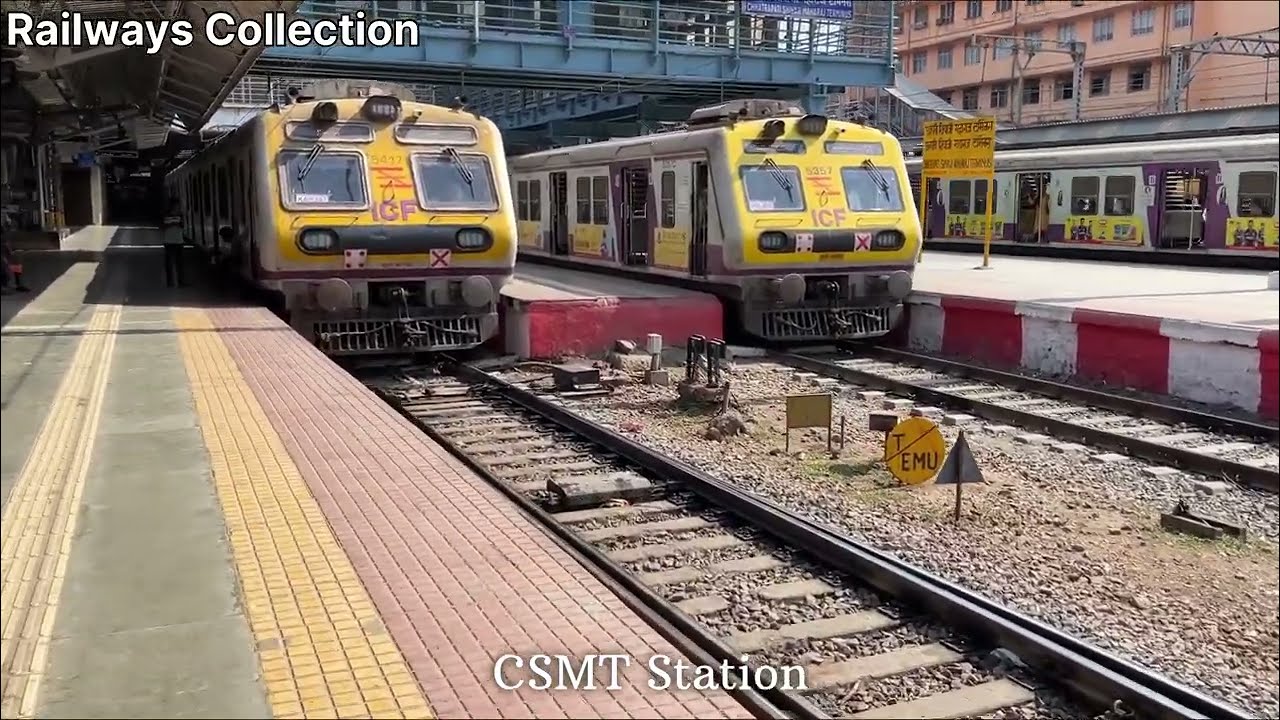 Mumbai Local Train ll CSMT -Kalyan Ultimate Local Train journey ll Mumbai Local Train Back To Back