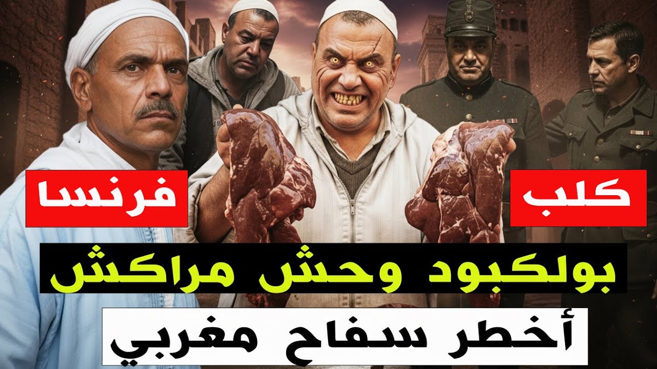بولكبود قصة أخطر قــ.ـاتل  متسلسل في عهد الإستعمار سـ ـــفاح وخائن للوطن خلا مدينة مراكش تعيش الرعب