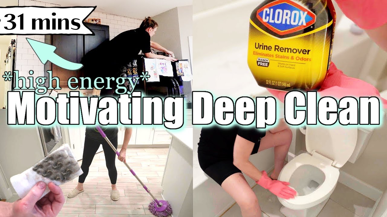 NEW! ULTIMATE HIGH ENERGY CLEAN WITH ME 2024 | INTENSE DEEP CLEANING MOTIVATION