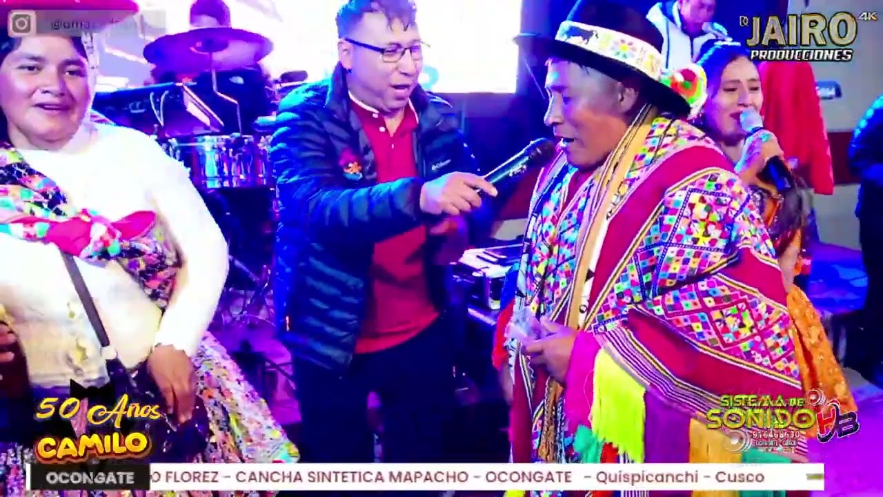 IMPACTADORAS DEL SUR  (CONCIERTO EN VIVO)  50 AÑOS CAMILO FLOREZ CRUZ / OCONGATE / CUSCO / PERU