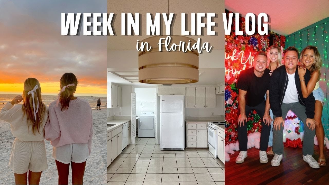 WEEK IN MY LIFE IN FLORIDA || apartment hunting in Saint Pete + rowdy nights out
