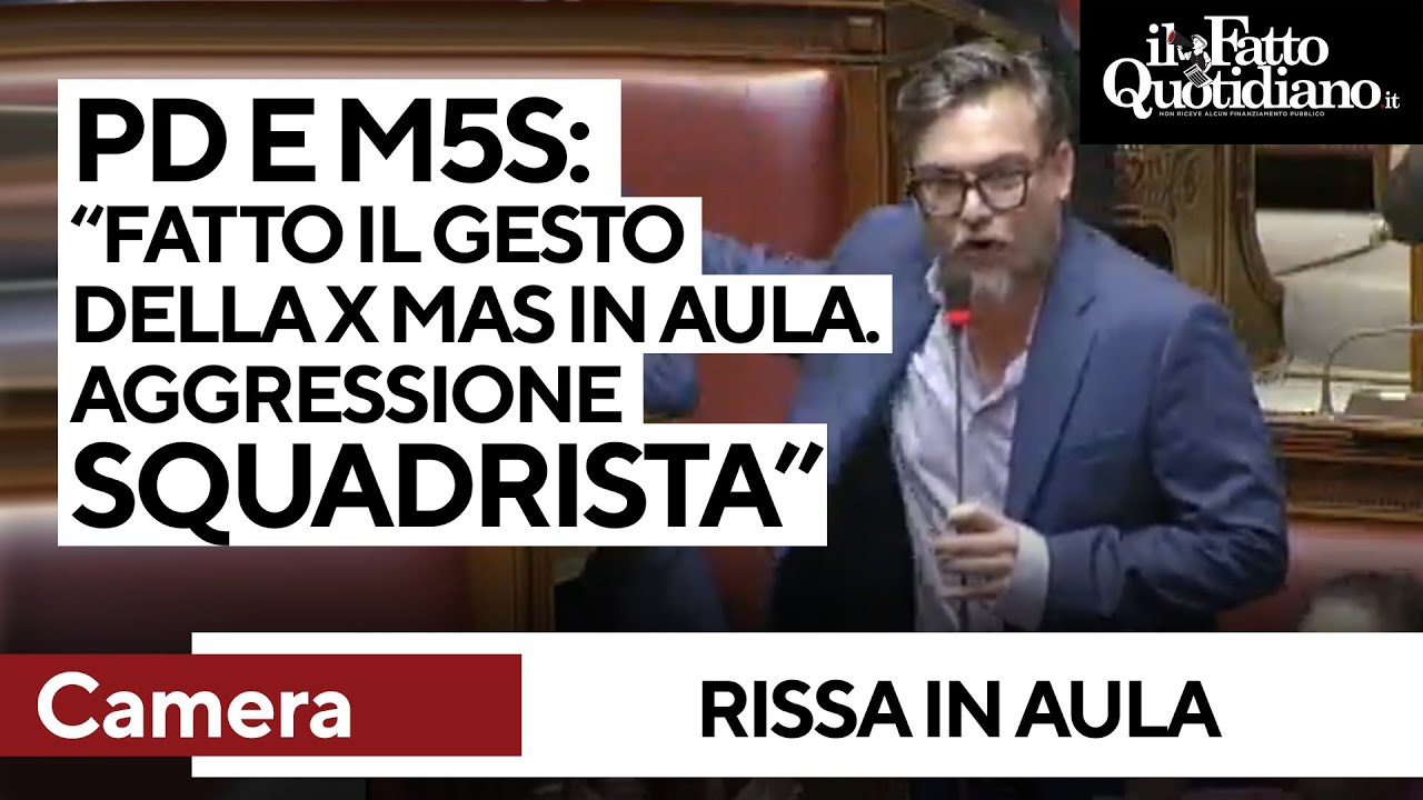 Rissa alla Camera, la protesta di M5S e Pd: 