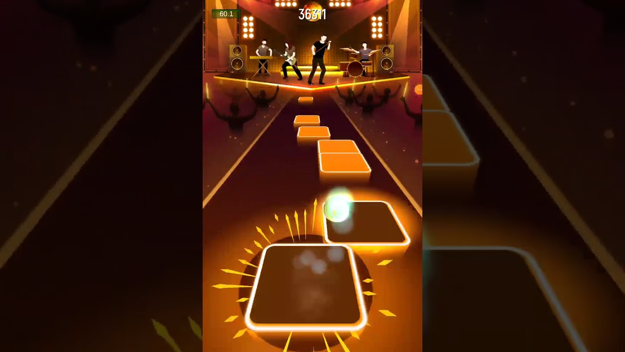 Imagine Dragons - Believer (Full Version)  | Tiles Hop | Endless Mode 9 | Score 60467