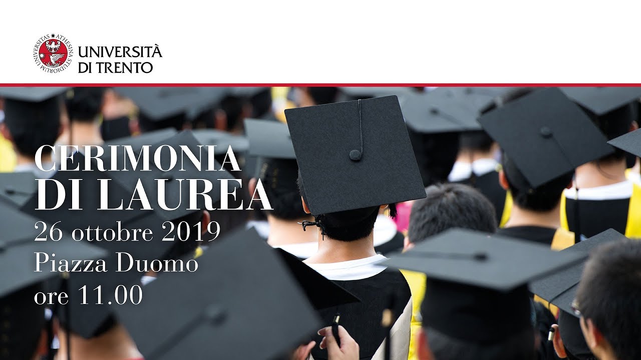 Cerimonia di Laurea | 26 ottobre 2019