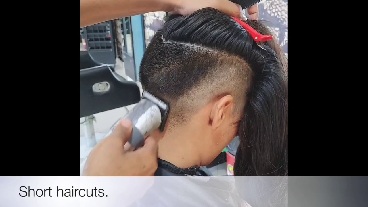 India girl undercut haircut #buzzcut#napeshave#shorthaircut#bobundercut#indianwomenhaircut#bald