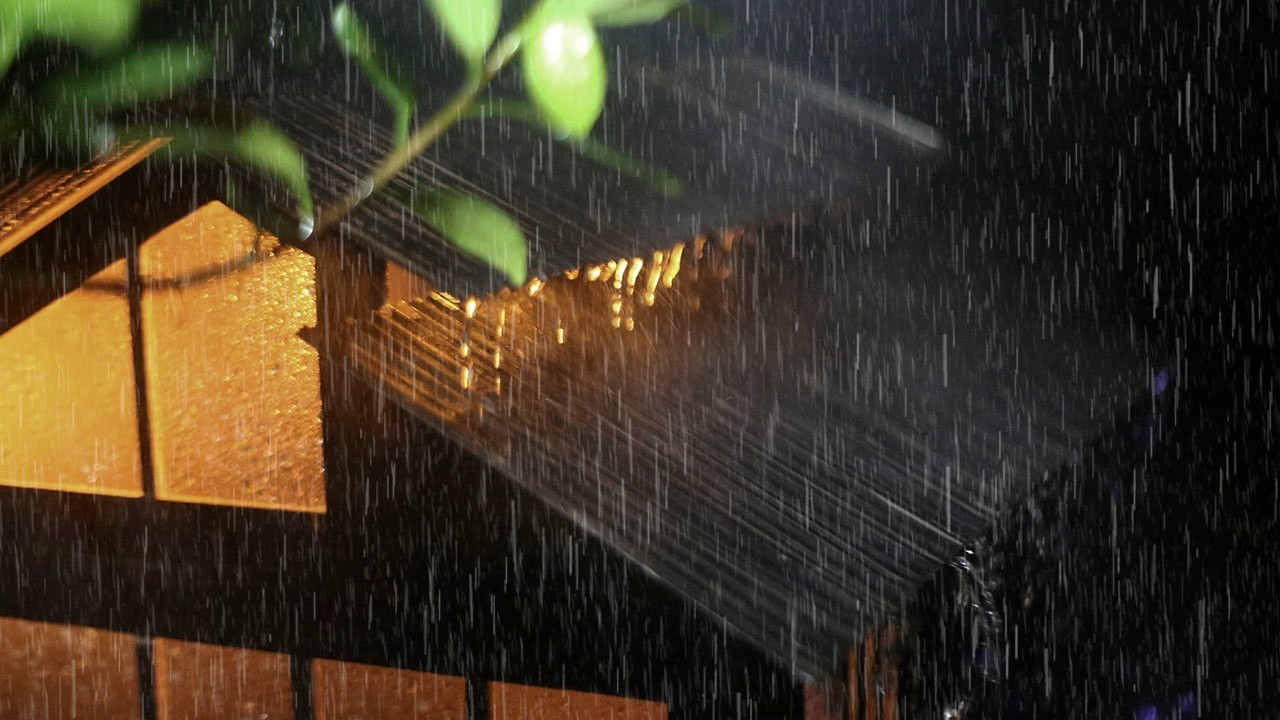 Intense Rain and Thunder on Tin Roof | Deep Sleep Storm Ambience