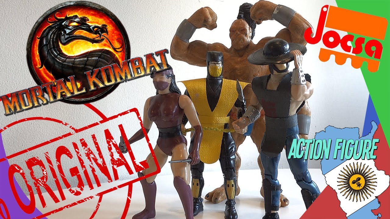 Mortal kombat Action Figures by Jocsa - Licensed by Midway