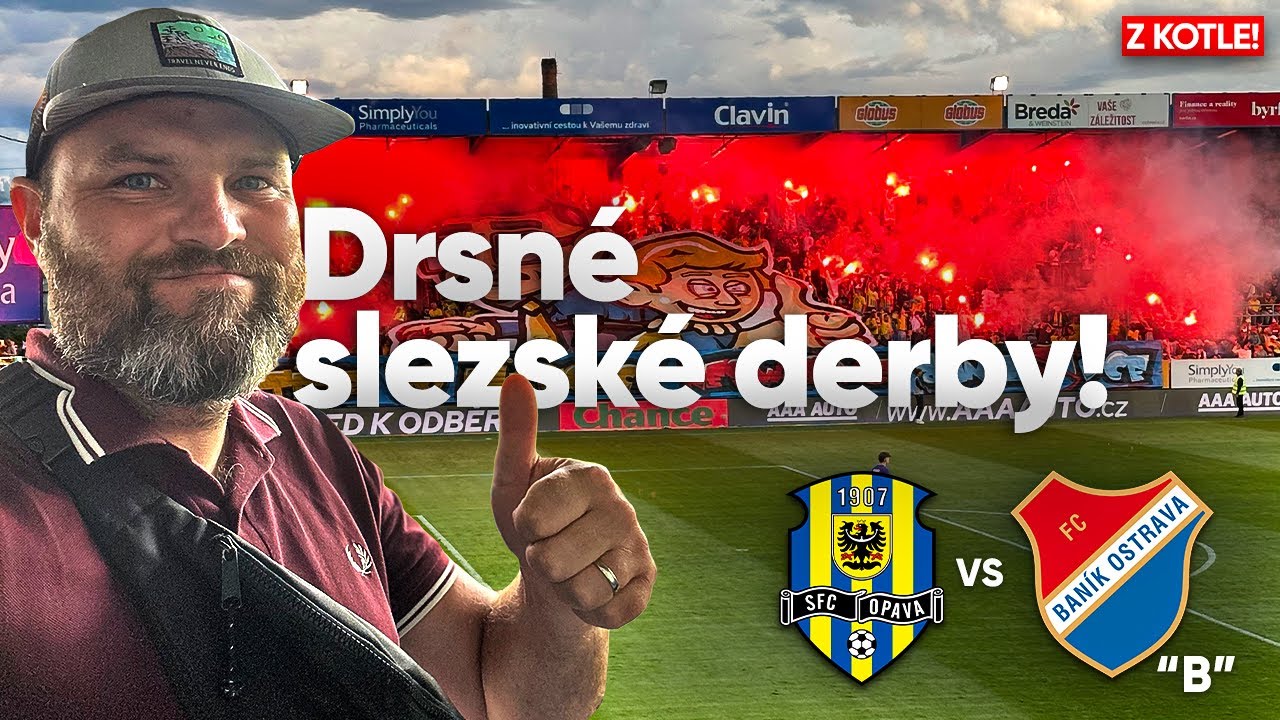 Z🔥KOTLE! To byl MAZEC! Zápas roku v Opavě! Baníkovec s vlajkou na hřišti! Rvačky! Zatýkání! DERBY🔥