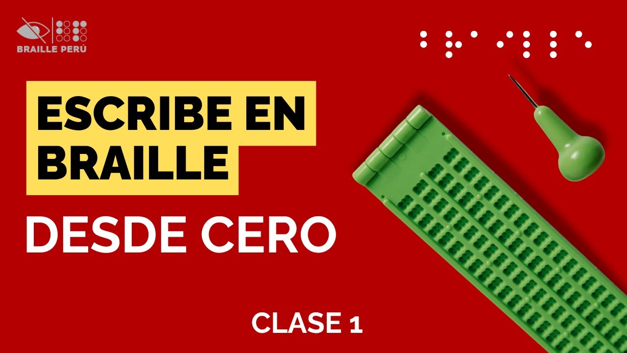 Curso Gratis de Braille - Clase 1 en vivo