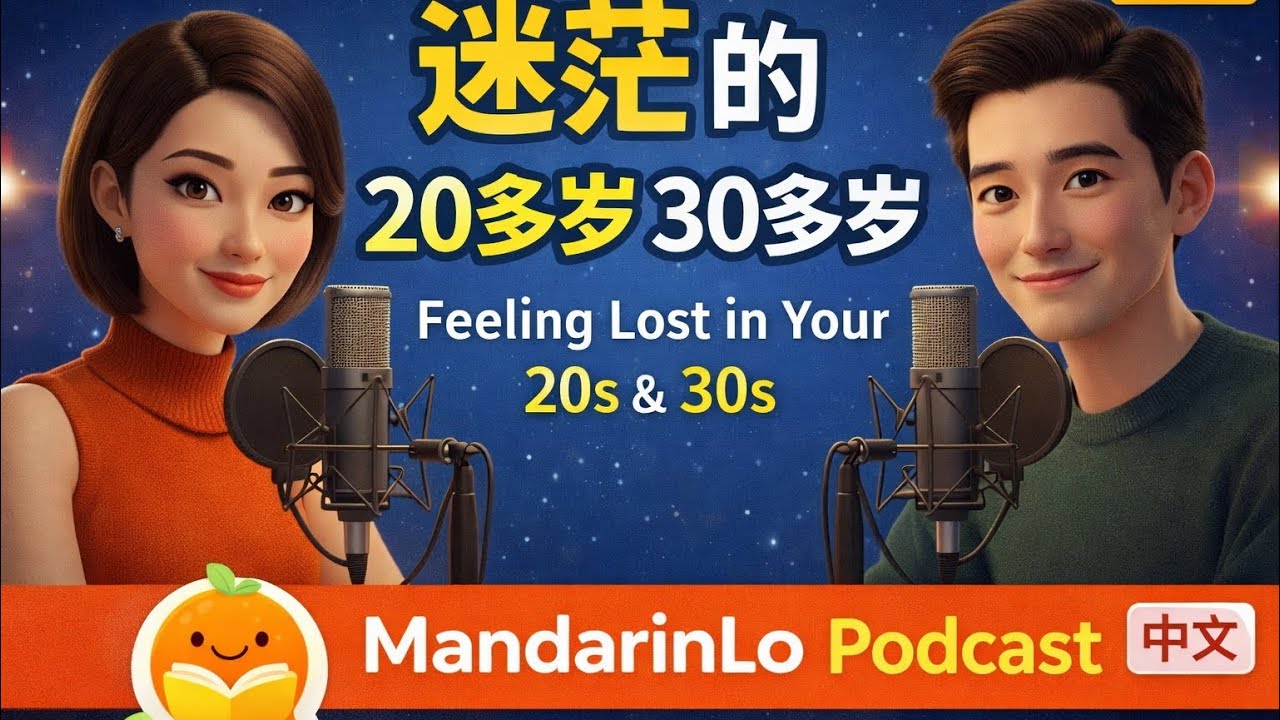 迷茫的20多岁和30多岁 | Feeling Lost in Your 20s & 30s #learnchinese #chinesepodcast #learnchineseonline 