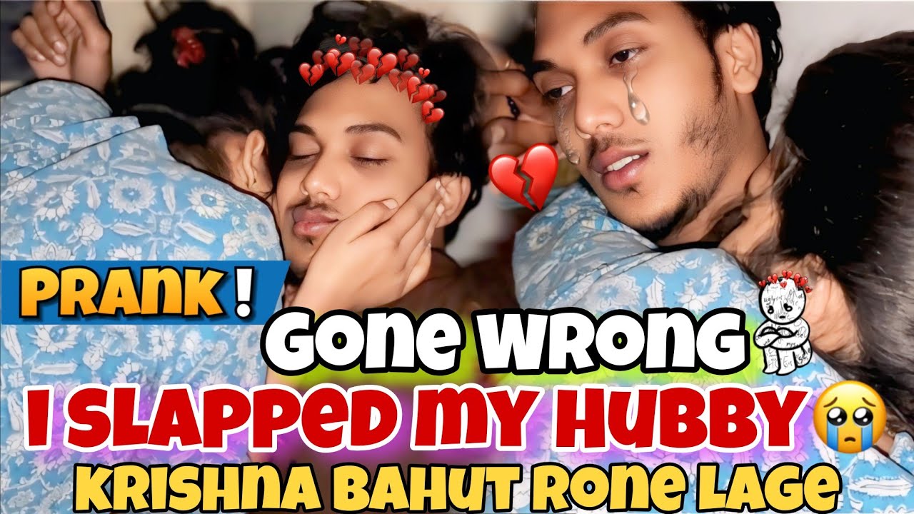  I Slapped MY Husband 🤬Without Any Reason🤬 !! Prank Gone wrong !! Krishna megha official vlog !! 