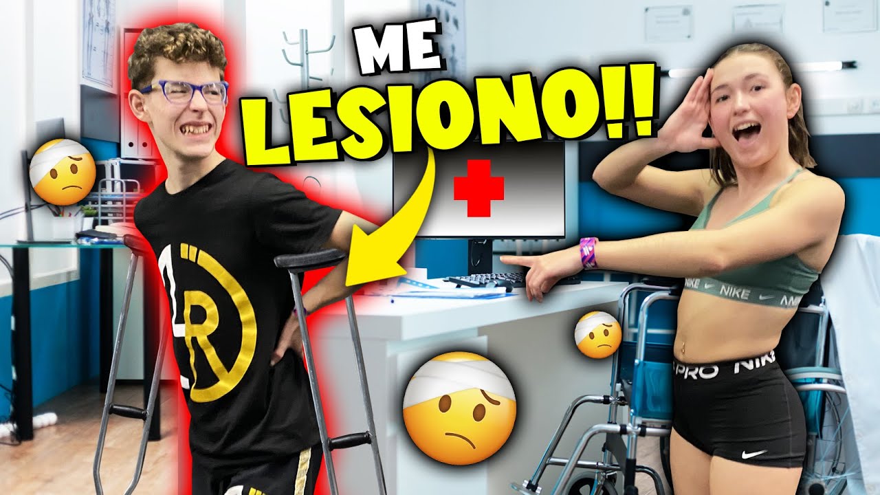 ¡Me LESIONÉ la ESPALDA en un PARQUE de TRAMPOLINES!