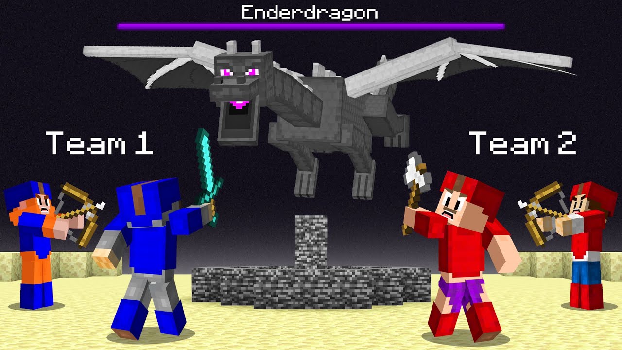 RACING MY FRIENDS in a 2v2 Speedrun in Minecraft!