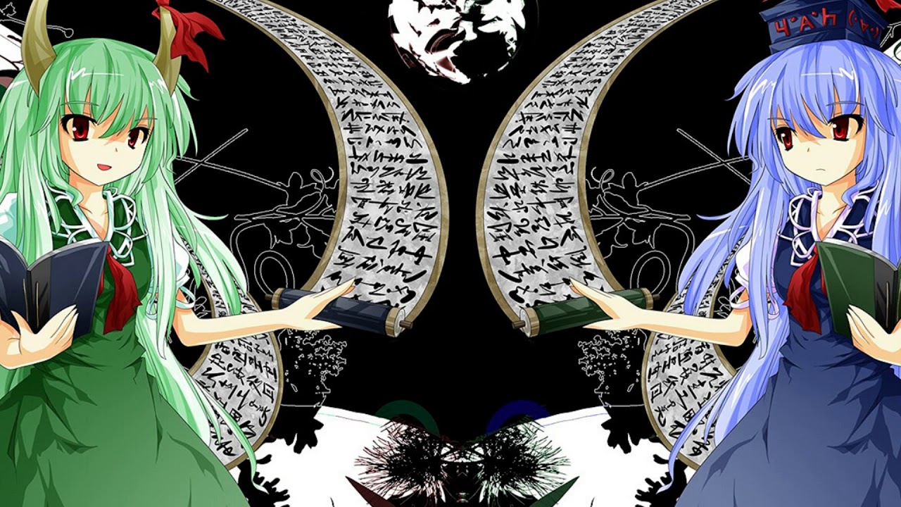 {Touhou Lyrics }  Ex Keine -Hakutaku Edition [rus]