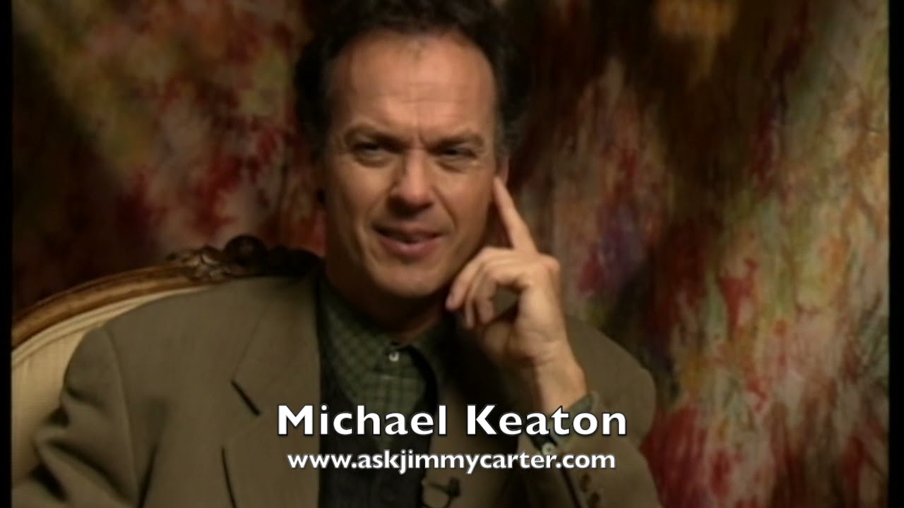 Michael Keaton talks about politics and money with Jimmy Carter