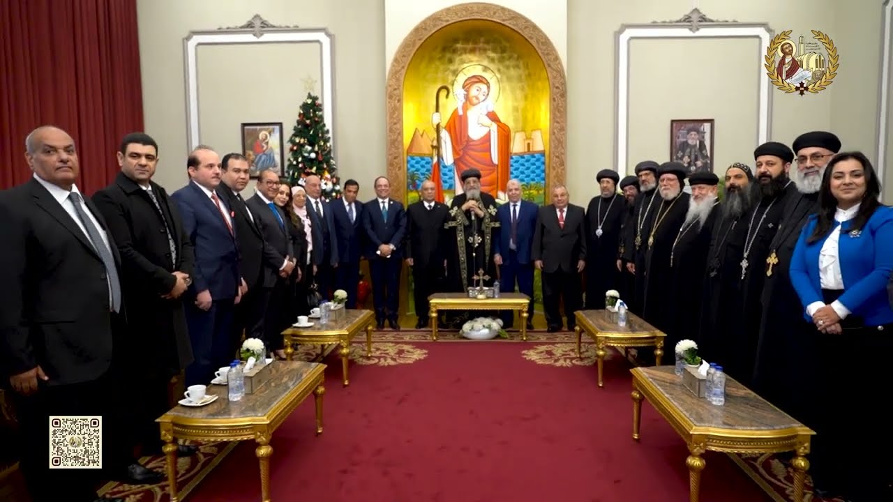 قداسة البابا تواضروس الثاني يستقبل المستشار عبد الراضي صديق رئيس هيئة النيابة الإدارية 05-01-2025
