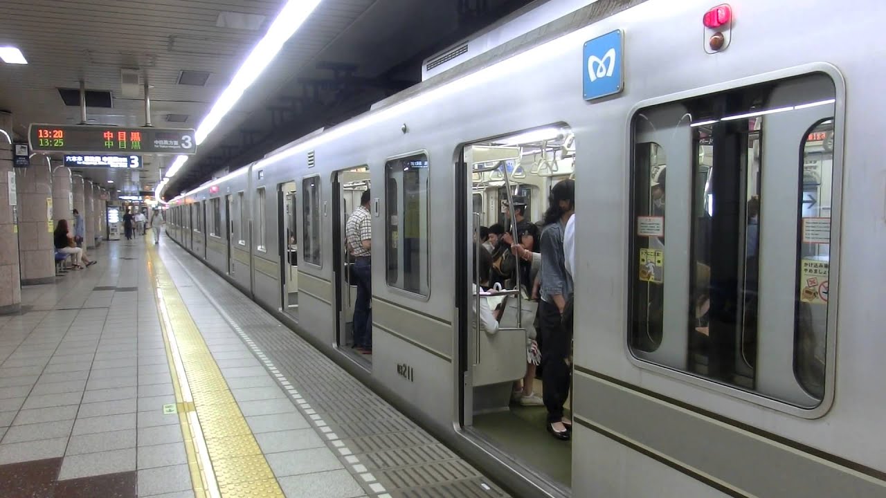 独特のチョッパ音の03系が2編成！！（東京メトロ日比谷線　霞ヶ関駅）