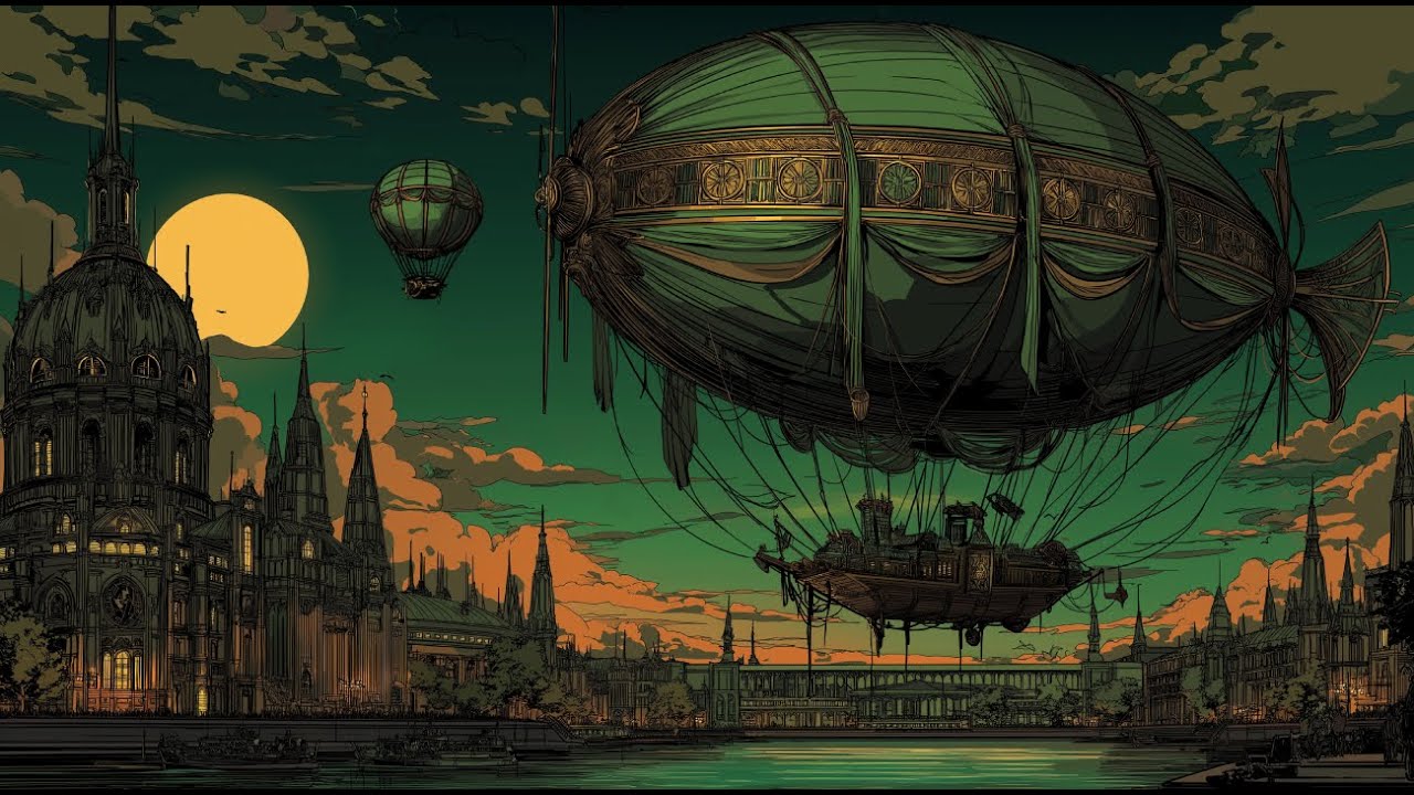 Imagine You Are a Clockwork Inventor – Steampunk Ambient Background Music for Reading and Writing