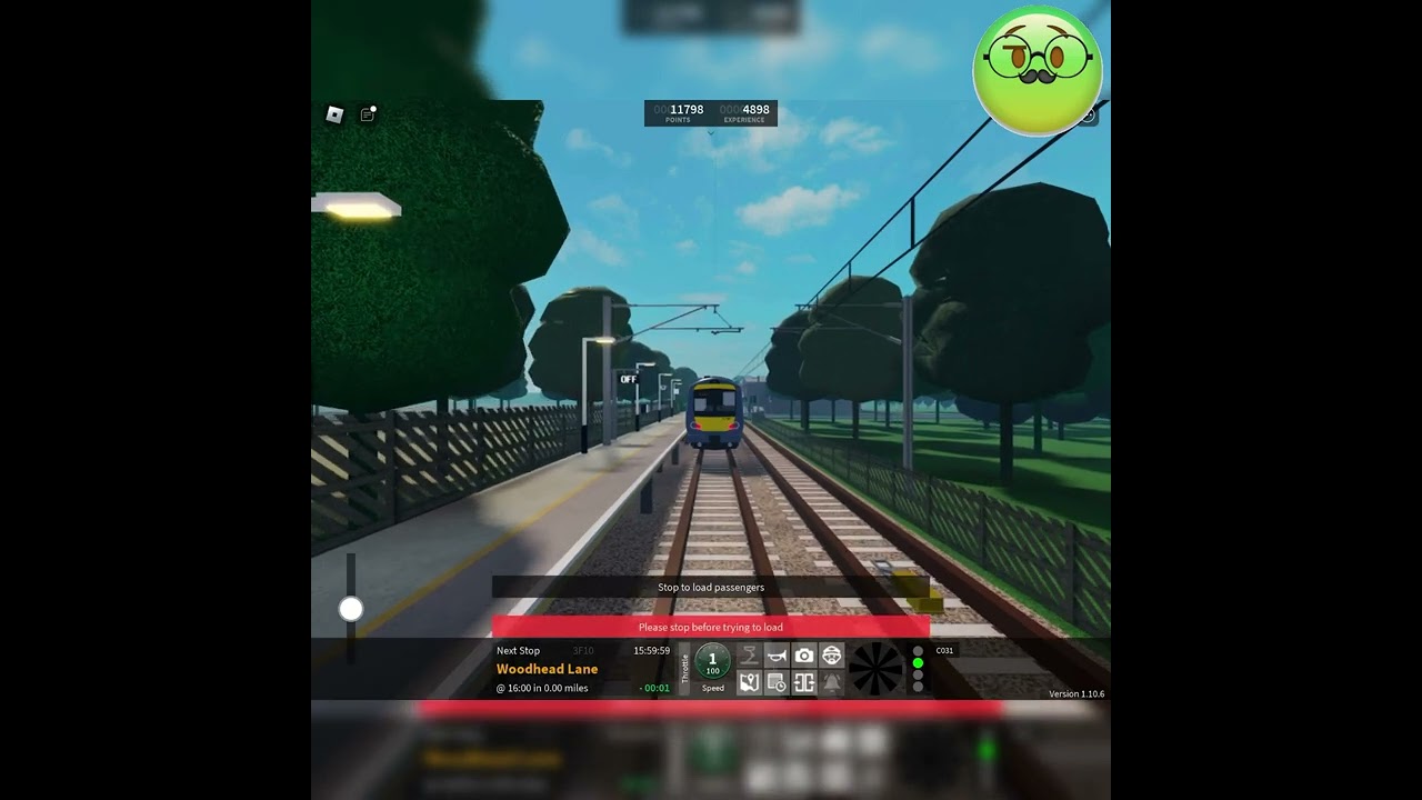 When you almost stopped perfectly in SCR | Stepford County Railway