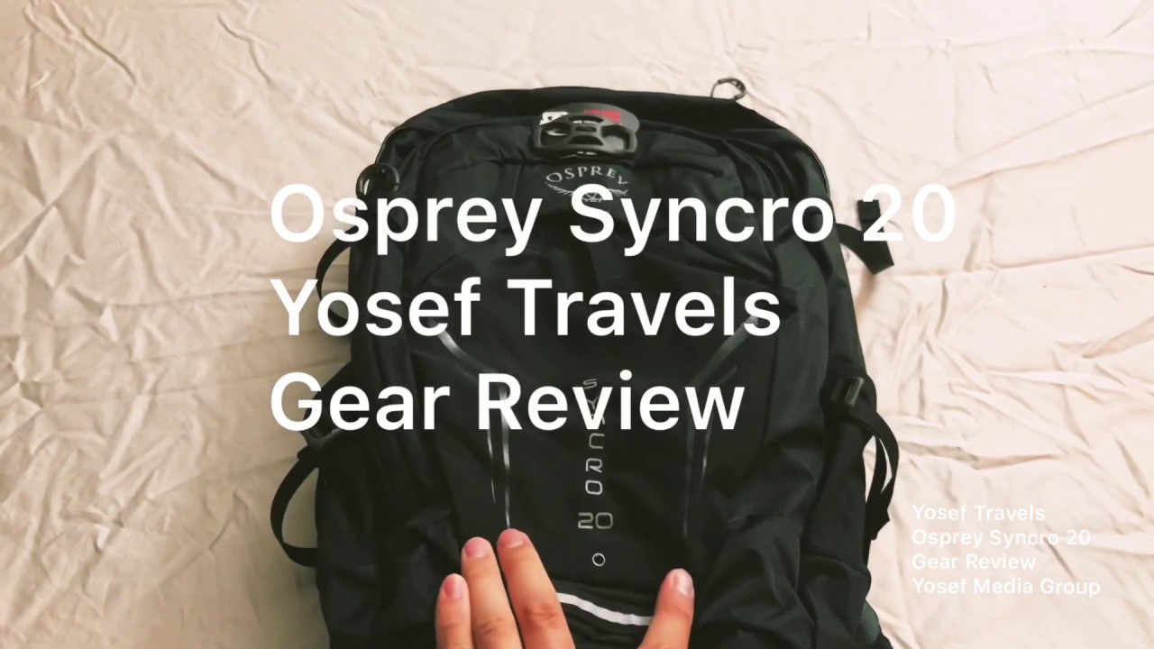 Osprey Syncro 20 MTB/Day Hike Hydration Pack Review