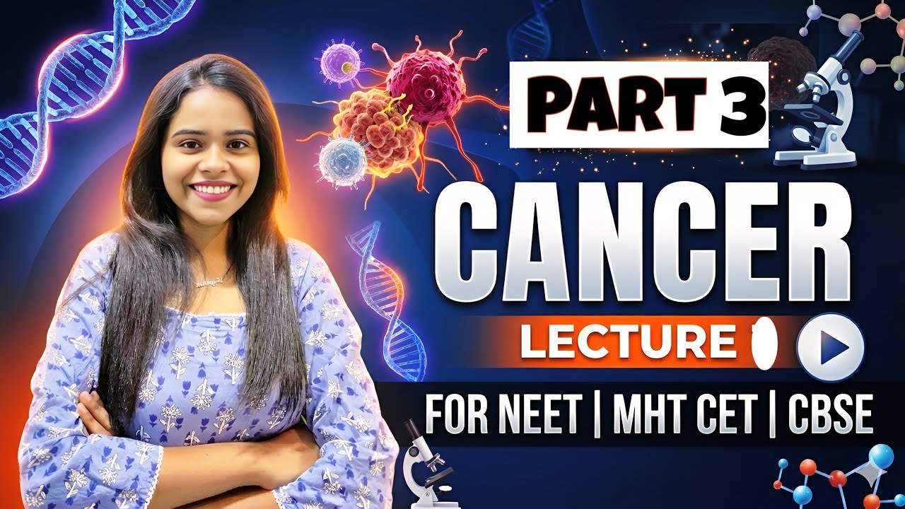 Carcinogens Explained | Cancer Causing Agents in Biology | NEET, MHT-CET,BSc | Shyamal Deole Biology