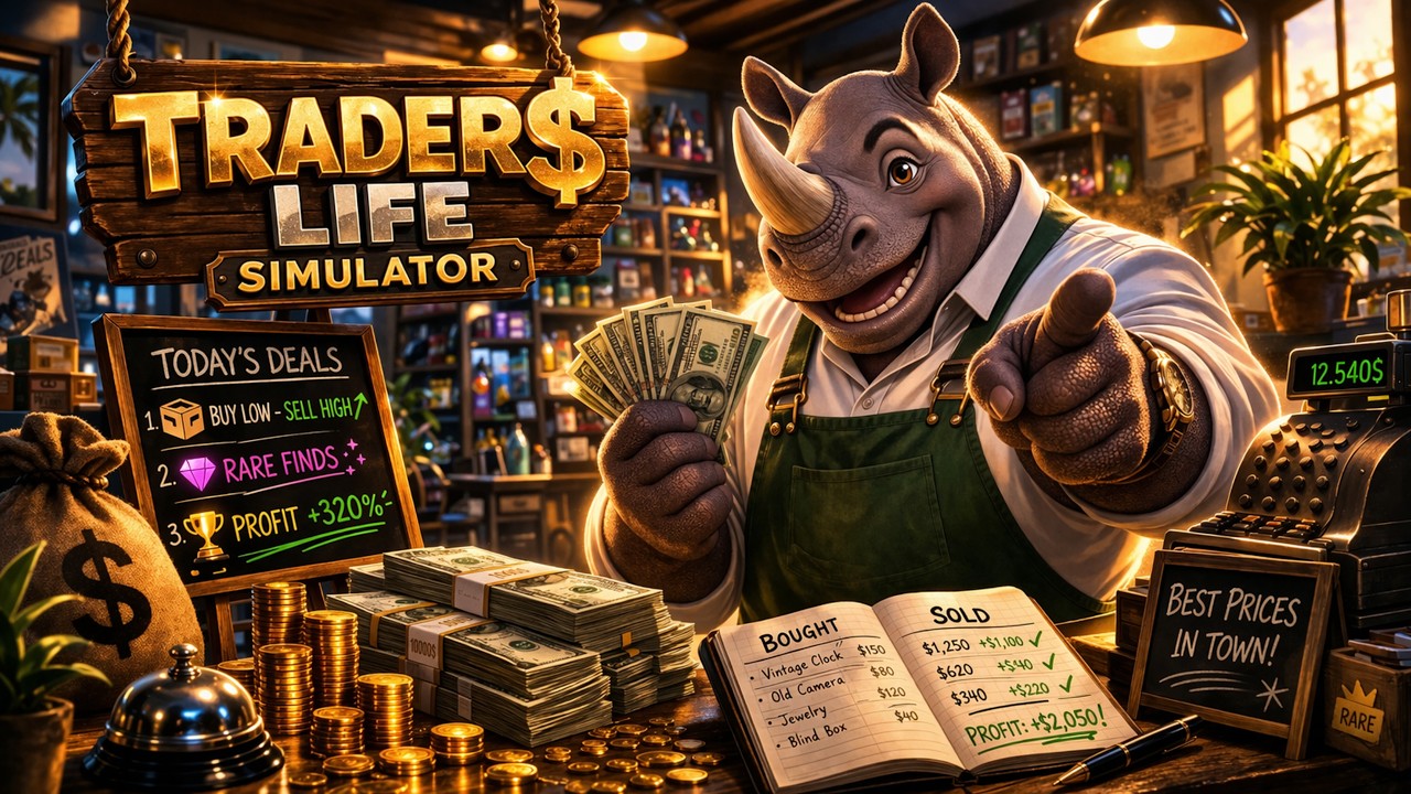 Werden wir zum Trade-König? – Erster Eindruck! 💰 Traders Life Simulator (Demo)