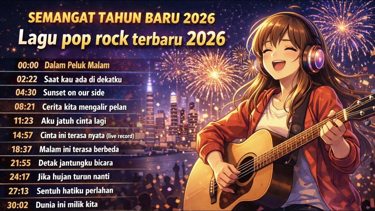 AWALI TAHUN 2026 DENGAN LAGU POP ROCK SEMANGAT | LAGU MOOD BOOSTER | LAGU ENAK DIDENGAR TANPA IKLAN