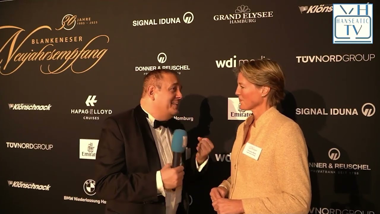 Christina Block - 30. BLANKENESER NEUJAHRSEMPFANG IM GRAND ELYSÈE HAMBURG