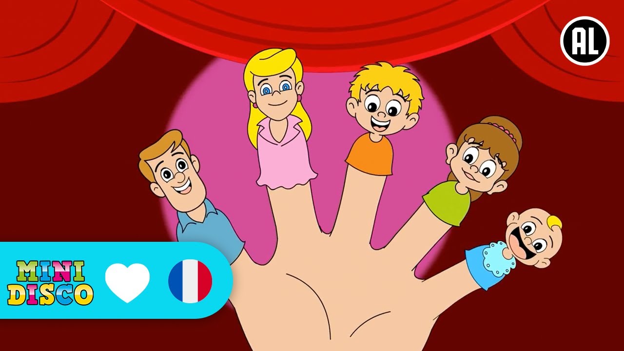 LA FAMILLE DOIGT | Chansons Pour Enfants | Minidisco