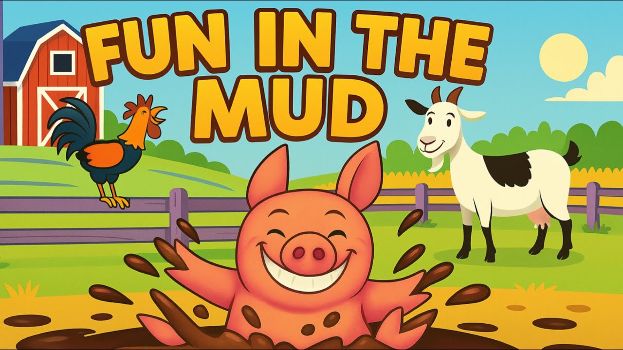 Fun in the Mud in English |  Moral Story | Pig Story | Harshika Story Box  | Story for Kids|