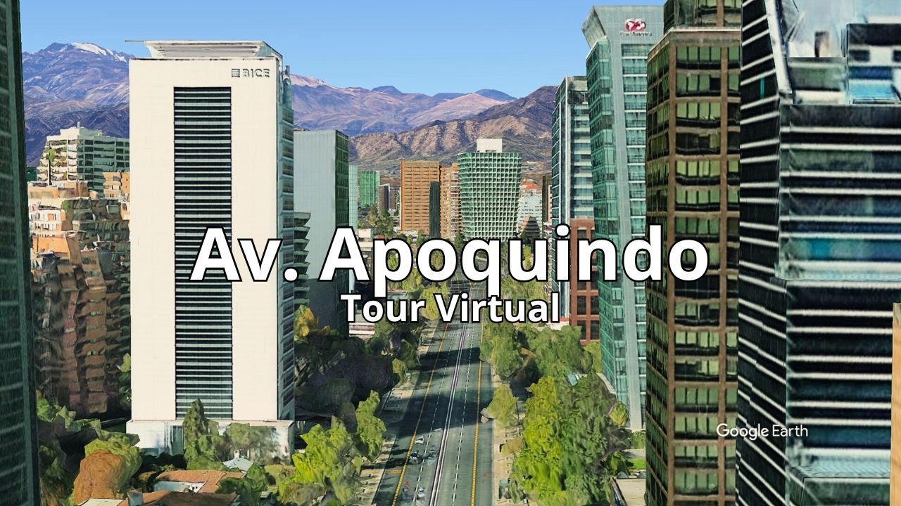 Un viaje por Avenida Apoquindo, Las Condes Santiago