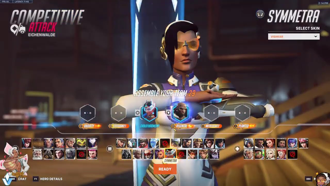 200 IQ SYMMETRA HARMONY SYMMETRA OVERWATCH SEASON 17 GAMEPLAY