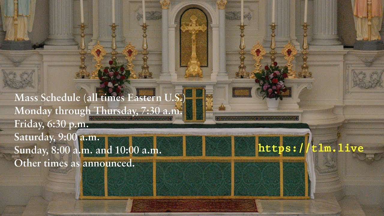 Holy Mass (High) from Cleveland USA on 25 January 2026 (The Third Sunday after Epiphany)