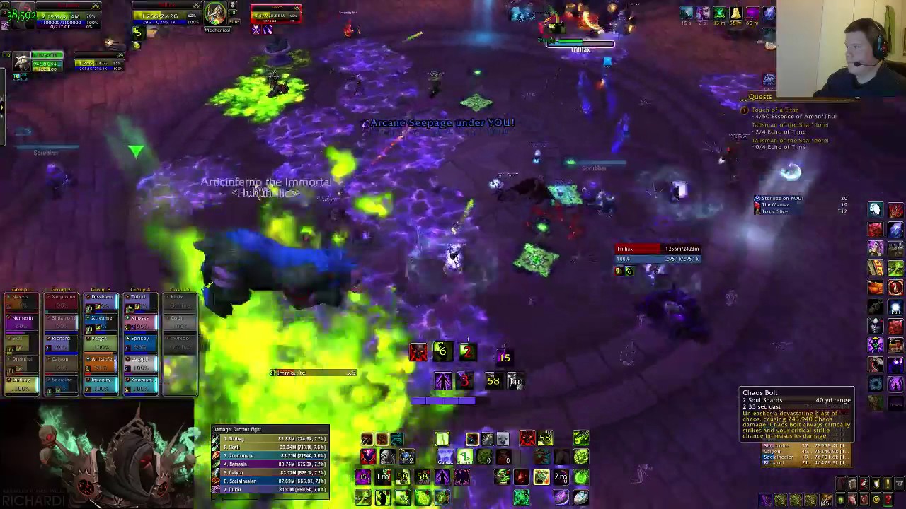 Huhuholics vs Trilliax Mythic