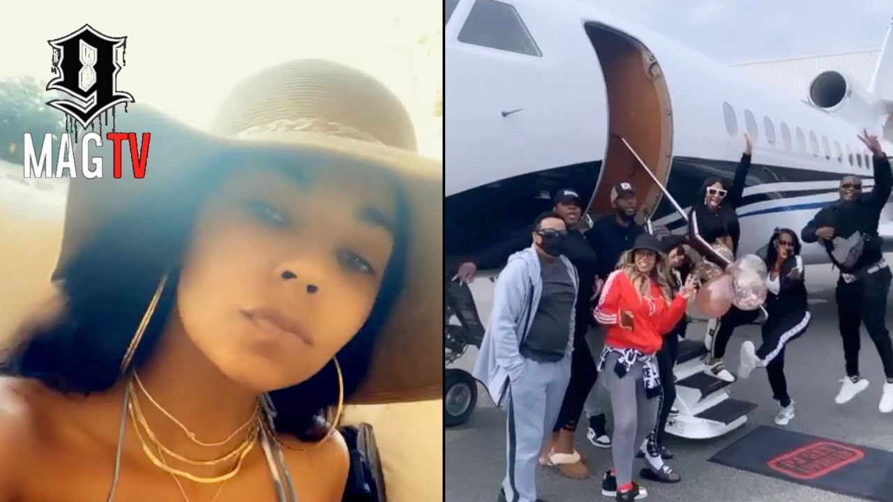 Ashanti Celebrates Her 40th B-Day In Antigua! 🎉
