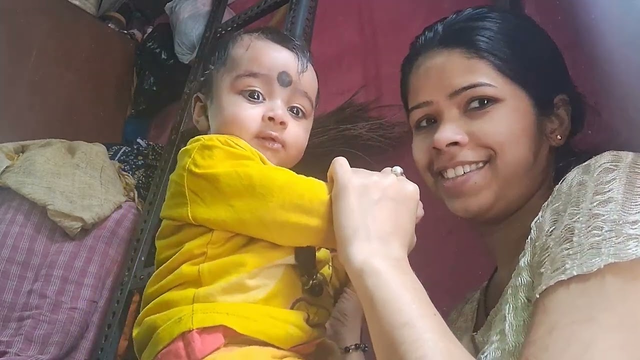 Babu apnea maa ko dekh kar  Kitna  Khush ho raha hai 🥰😍ll 
