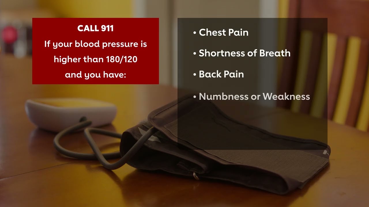 What is a healthy blood pressure reading versus a high blood pressure?