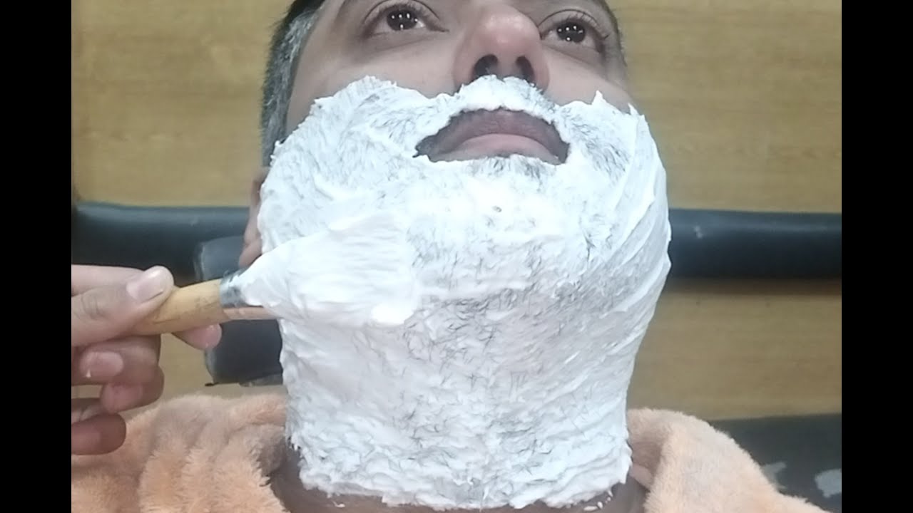 Asaan shave ka 🔥trika in five 6 steps#shave👍 #beard #hairstyle #haircut #omansaloon  #haircut