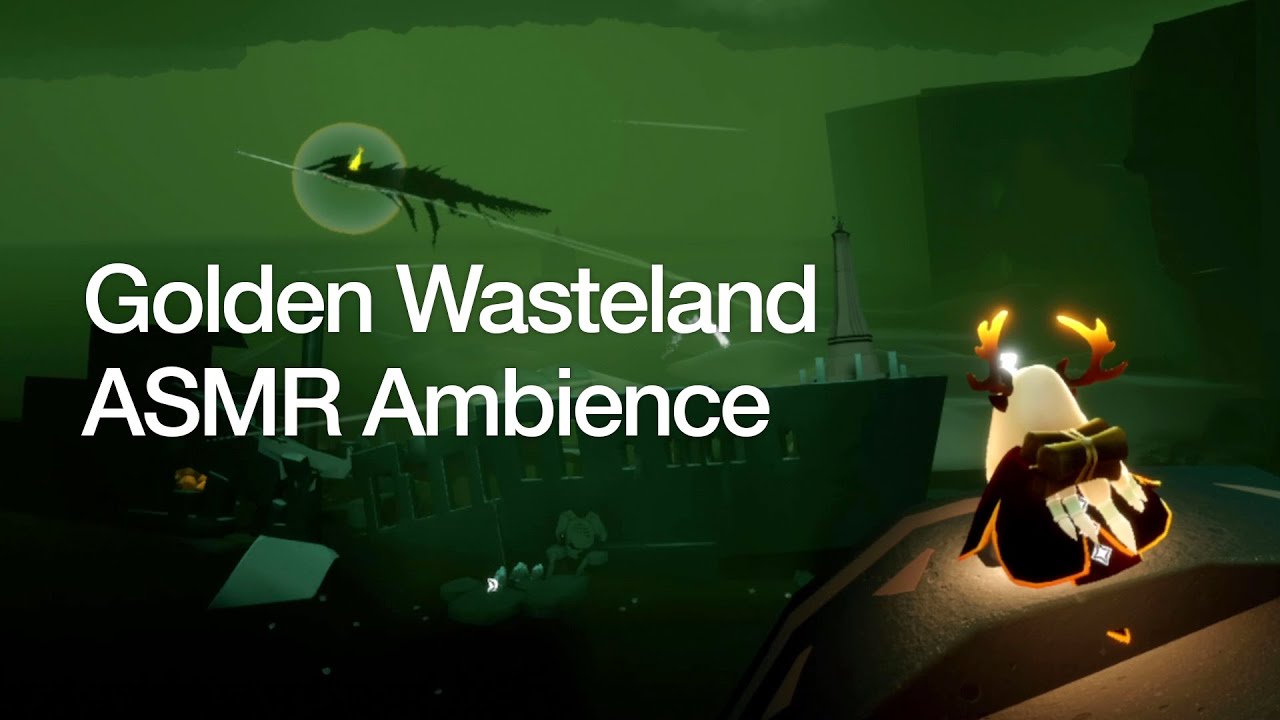 'Golden Wasteland 황금 황무지' ASMR Ambience / Sky: Children of the Light