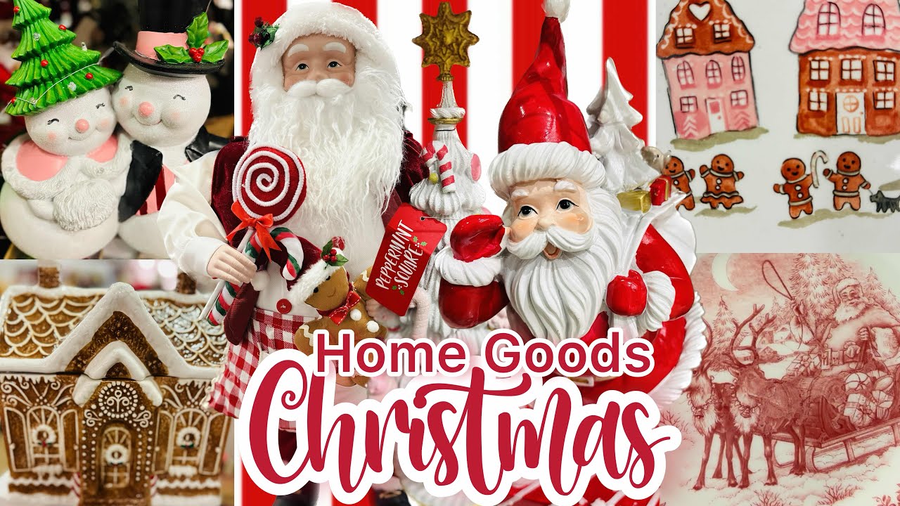 New Christmas Decor Shop with me | Home Goods Christmas Decor Shop with me