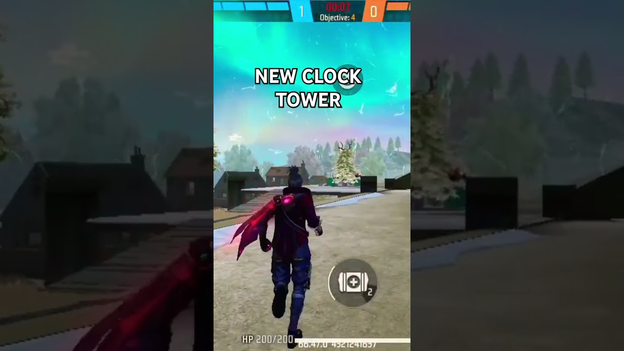 #viralvideo #freefire #newclock tower 🥰