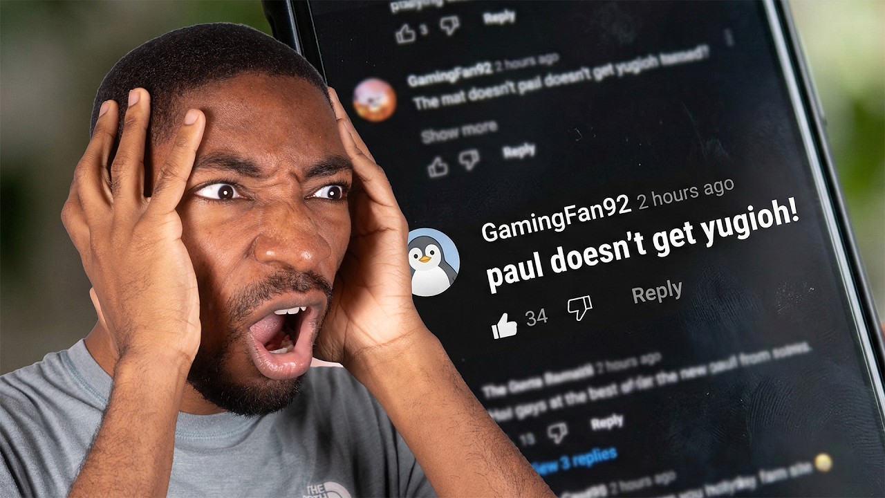 Paul Crashes Out Over Yu-Gi-Oh Comments