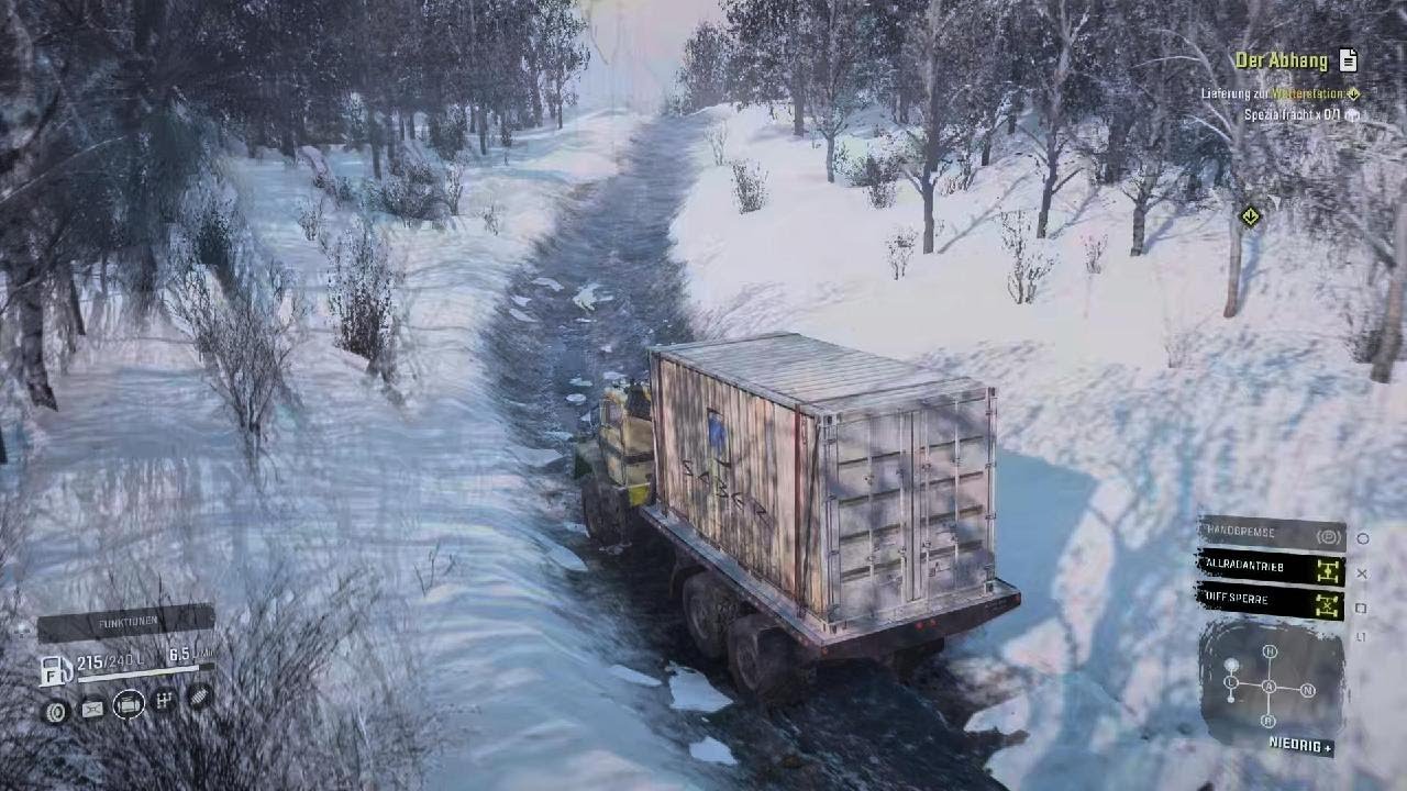 SnowRunner Test (Trial) - Der Abhang (The Slope) - How to