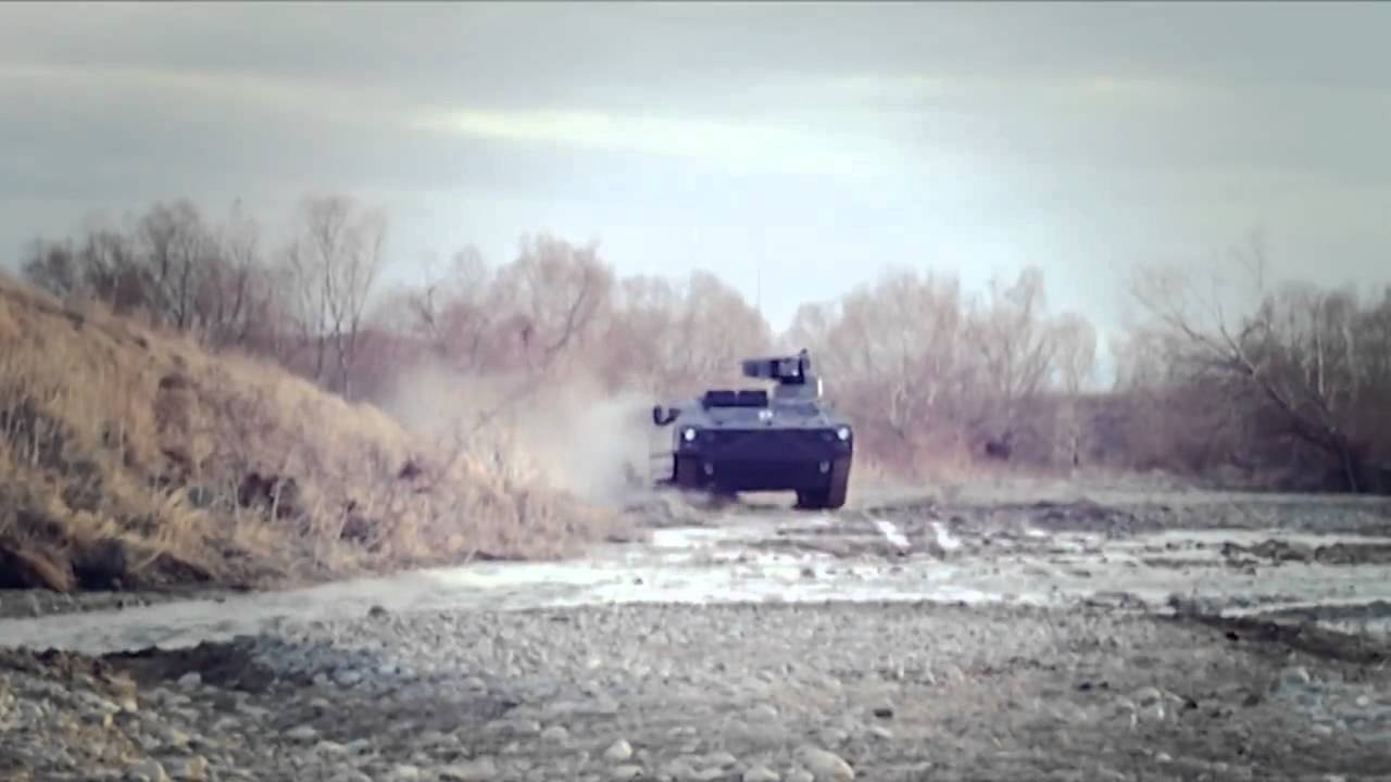 Georgian IFV Lazika in Action HD