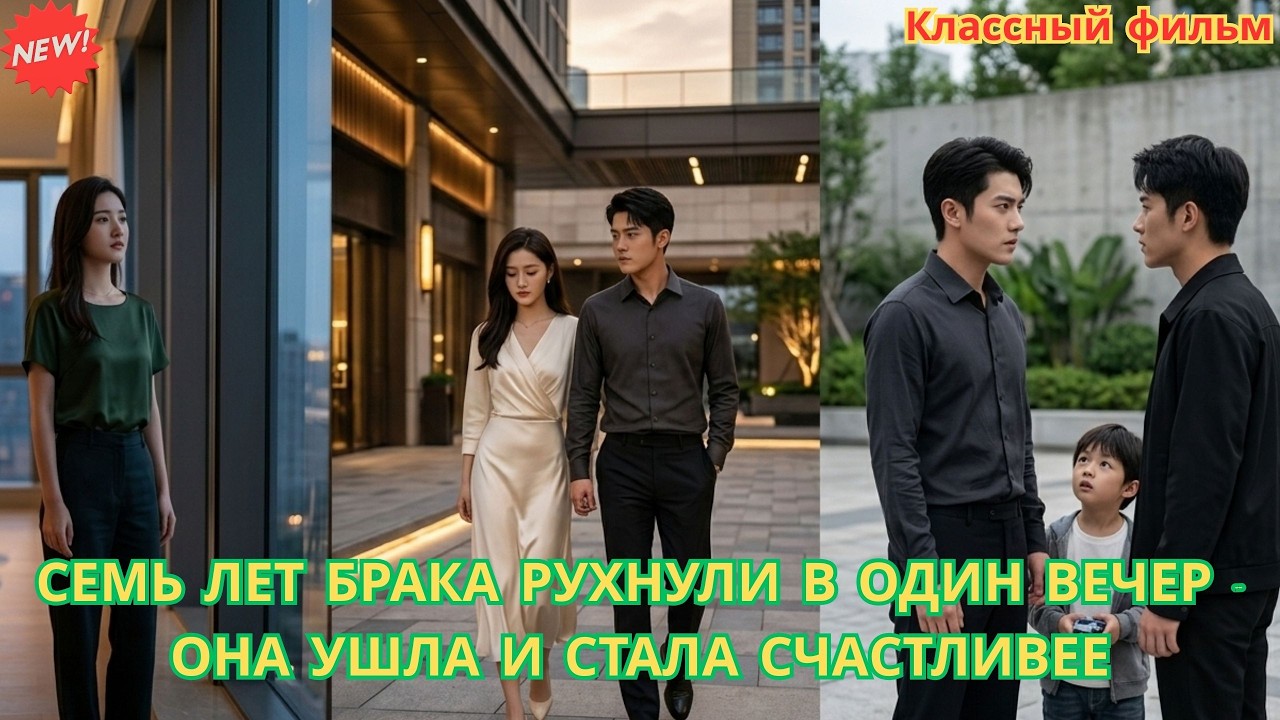 Семь лет брака рухнули в один вечер — она ушла и стала счастливее #дорама #романтика #драма #drama