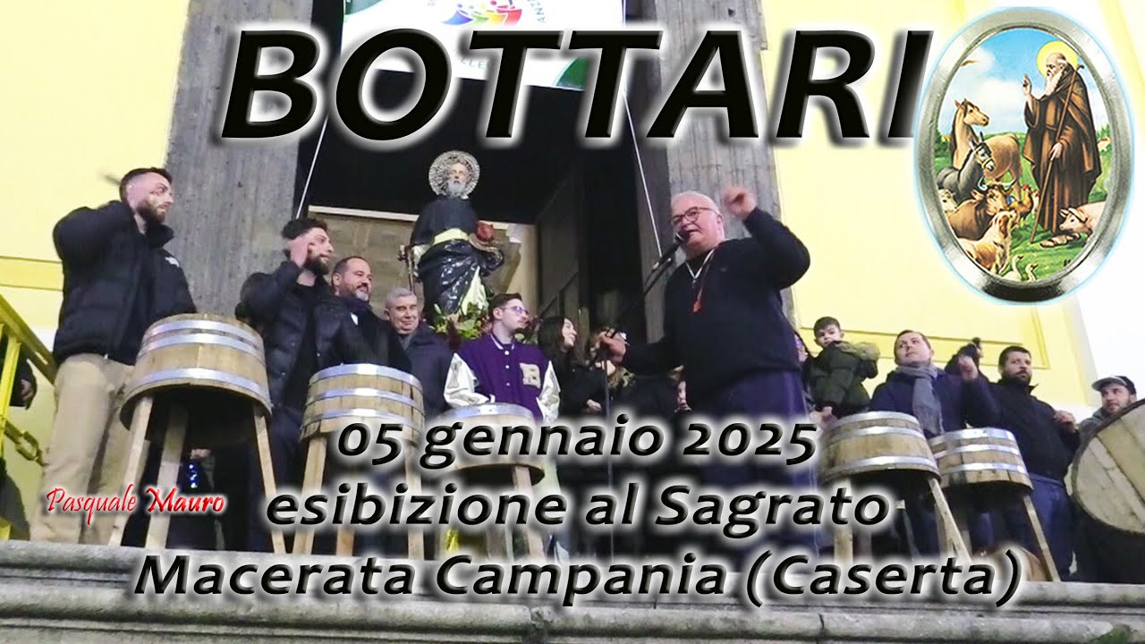 Bottari al Sagrato di San Martino Vescovo Macerata Campania (Caserta) 05 gennaio 2025